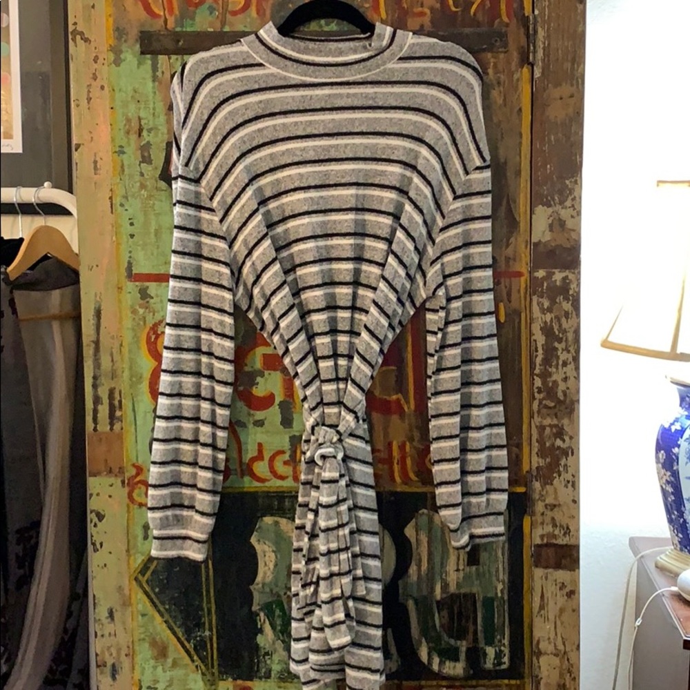 Topshop Fleece Dress